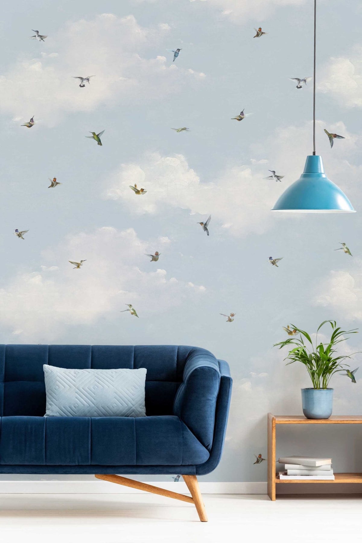 Hummingbird Peel and Stick Wallpaper MD10019 - Mayflower Wallpaper