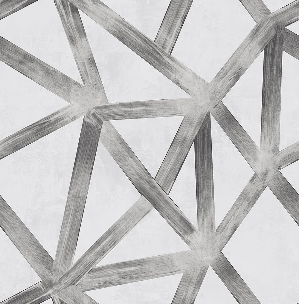 Black & White Modern Geometric Wallpaper | Feathr Wallpapers
