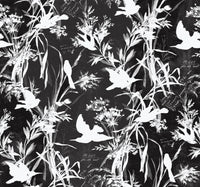 Ivory Birds in Flight Peel and Stick Wallpaper MD10014 - Mayflower Wallpaper