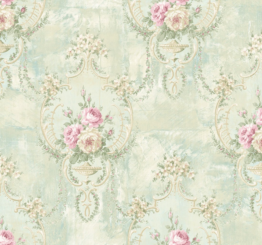 Marble Floral MD10002 - Mayflower Wallpaper