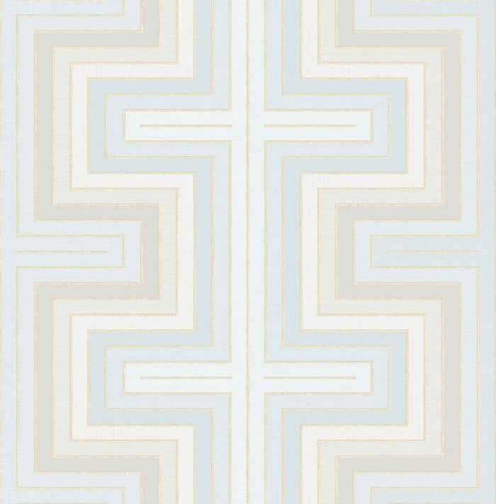 Maze Turquoise FJ40505 - Mayflower Wallpaper