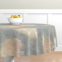 MFCLF30902 Westerly sunset Cotton/Linen Fabric. - Mayflower Wallpaper