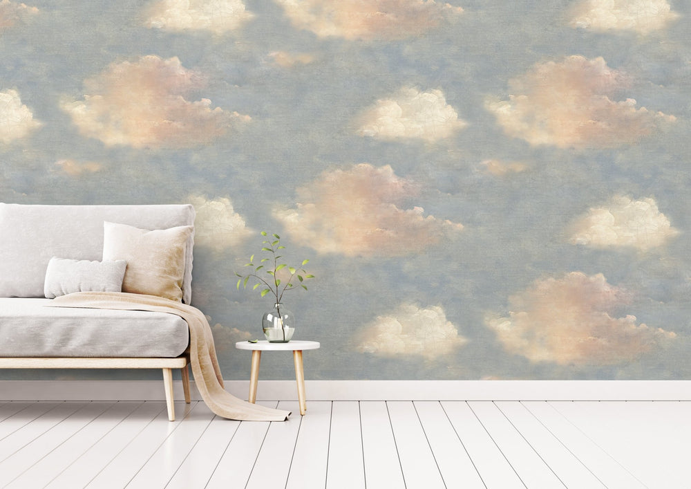 MFW30902 Pastel Cloud Wallpaper Peel and Stick - Mayflower Wallpaper