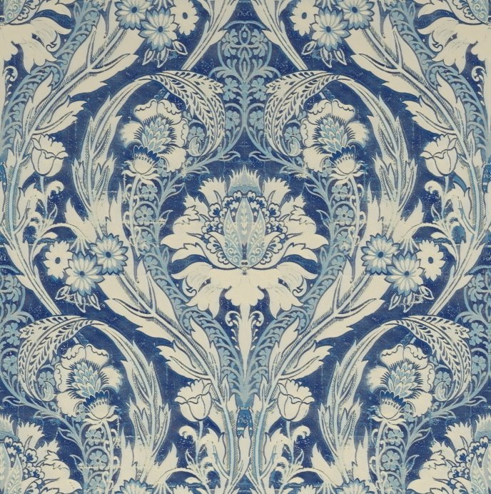 Morrissey Delft Blue Peel and Stick Wallpaper MD10806 - Mayflower Wallpaper