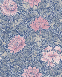 Morrissey Pink Flower Peel and Stick Wallpaper MD41202 - Mayflower Wallpaper