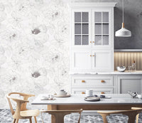 Paper Rose Peel and Stick Wallpaper MD41608 - Mayflower Wallpaper