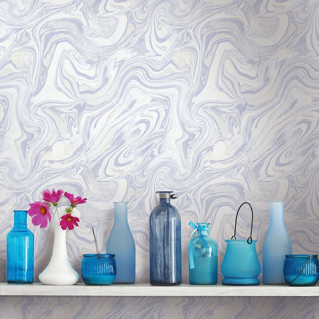 Purple Marble Wallpaper – Mayflower Wallpaper