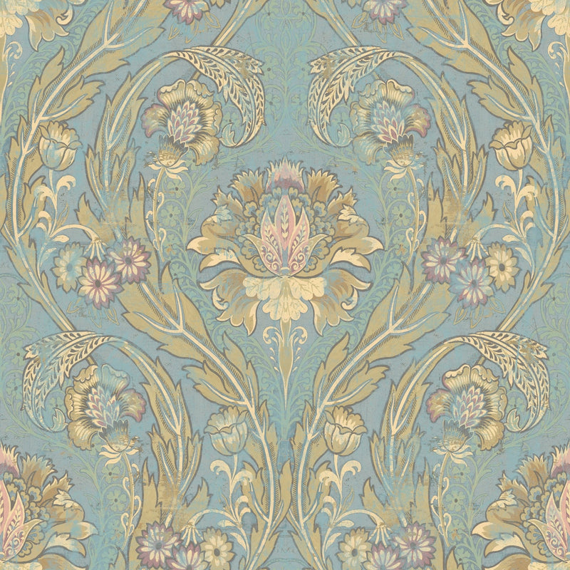 Reproduction Victorian Wallpaper - Mayflower Wallpaper