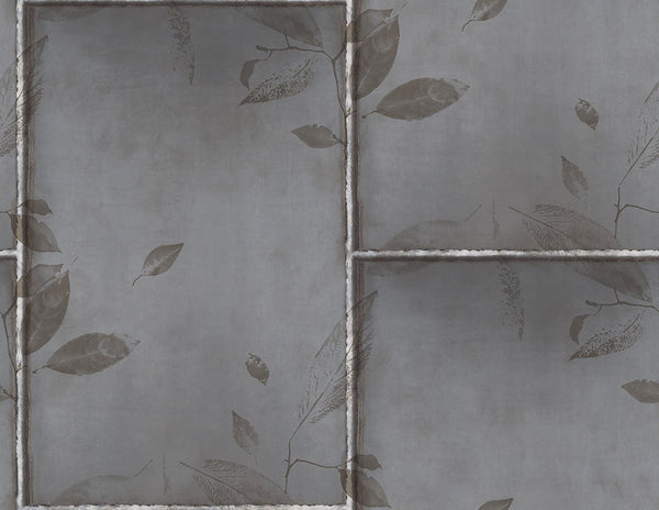 Steel Leaves FJ080211 - Mayflower Wallpaper