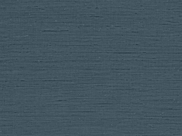 deep blue grasscloth vinyl wallpaper