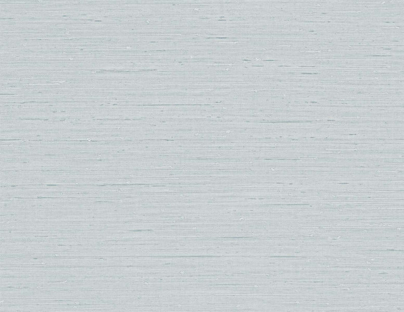 Blue gray grasscloth wallpaper